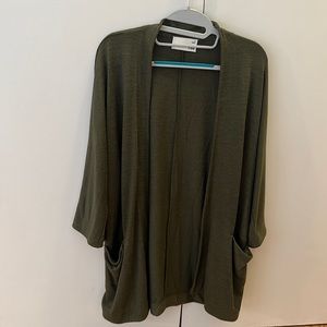 Aritzia Wilfred Free Zlata sweater color “mossy stone” size M